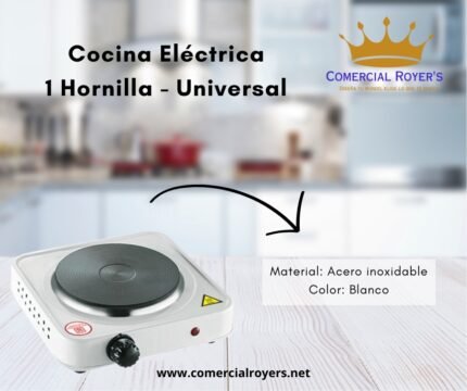 Cocina electrica de 1 hornilla
