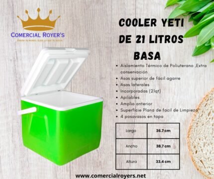 Cooler marca Basa Capacidad 21 litros