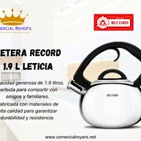 Tetera de Acero Inoxidable Record