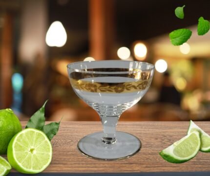 Copa Champagne filo oro