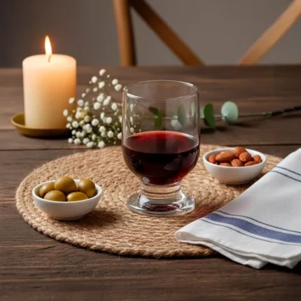 Set 6 de Copas Lisa Lex.Vino Rojo 170 ml